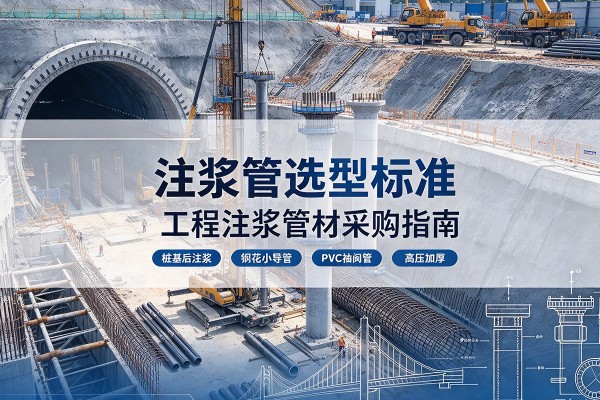 泰州注浆管选型标准