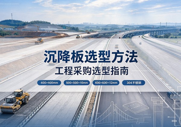 泰州沉降板选择方法