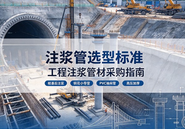 泰州注浆管选型标准